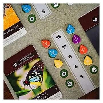 Inside Up Games Earth - The Board Game by Inside Up Games & Maxime Tardif,Ecosystem Building,Card Drafting & Action Selecting,for 1 to 5 Players,Play Solo-Multiplayer-Teams,45-90 Minute Playing Time