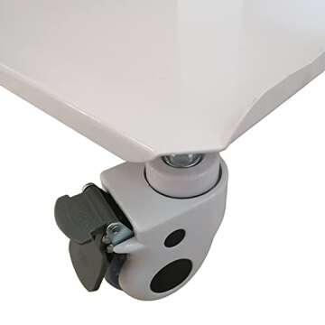 TECHTONGDA 3 Tier Mobile Beauty Cart with Wheels