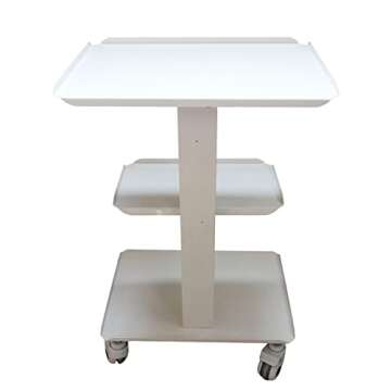 TECHTONGDA 3 Tier Mobile Beauty Cart with Wheels