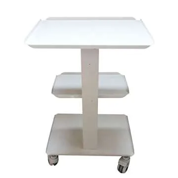 TECHTONGDA 3 Tier Mobile Beauty Cart with Wheels