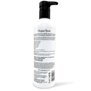 Original Sprout Deep Conditioner for All Hair Types, Vegan Conditioner, 12 oz. Bottle