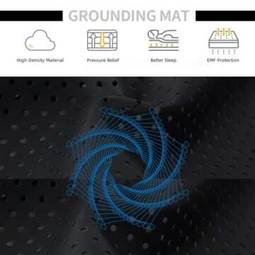 Grounding Mat Kit for Efficient Sleep and Stress Relief