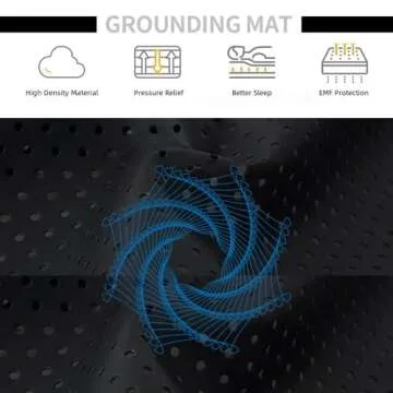 Grounding Mat Kit for Efficient Sleep and Stress Relief