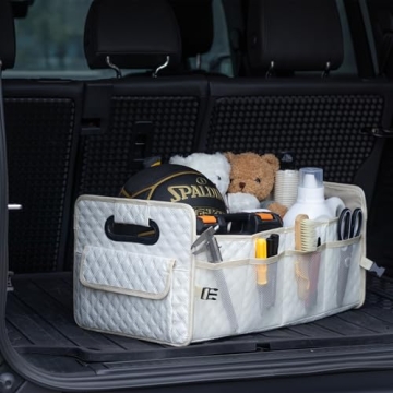 JiatuA Car Trunk Organizer for Stylish Vehicle Storage