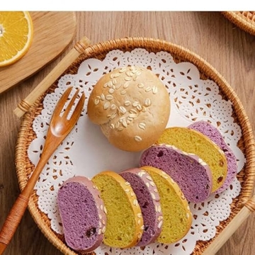 YANGQIHOME Woven Serving Tray Stylish Gift for Home