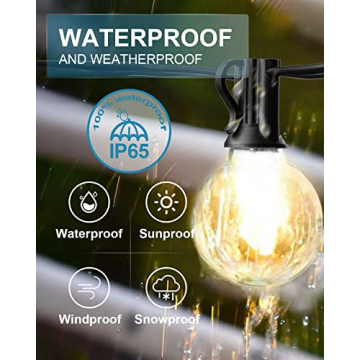 Lightdot 200FT Outdoor String Lights for Parties & Gatherings