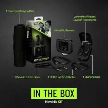 Shure MoveMic Two Kit Pro Lavalier Microphones Wireless