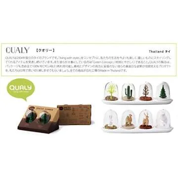 QUALY Winter Summer Salt & Pepper Shaker Set - Unique Design