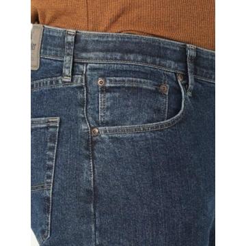 Wrangler Authentics Men's Comfort Flex Waist Jean Dark Stonewash 34W x 29L