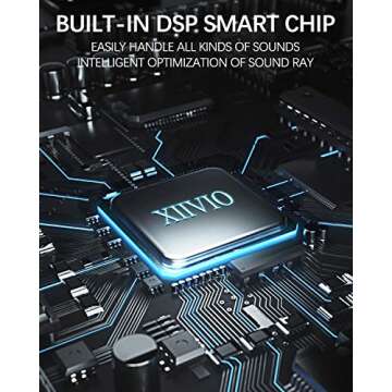 XIIVIO USB Microphone, Computer Microphone for PC Gaming Condenser Mic with Tripod Stand and Pop Filter for Recording Voice Over, Streaming Twitch,Podcasting,Compatible with Desktop Laptop Computer