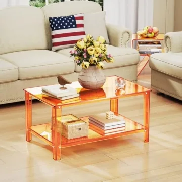 Stylish Solaround Acrylic Nightstand for Modern Decor