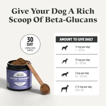 Four Leaf Rover Seven 'Shrooms Dog Immune Support Supplement
