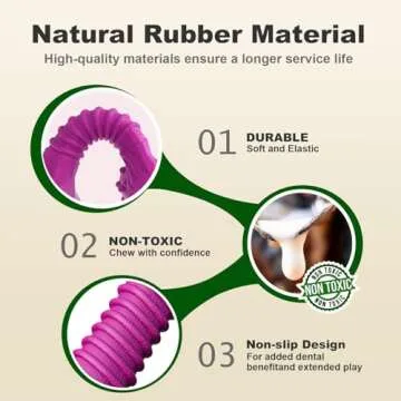 Durable Dog Toys for Aggressive Chewers | Bacon Flavor