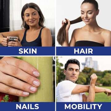 Transformation Grass-Fed Hydrolyzed Collagen Peptides Powder | Multi Types 1 & 3 | Pure Bovine | Keto Friendly | Supports Hair, Skin, Nails | 16oz Unflavored Supplement