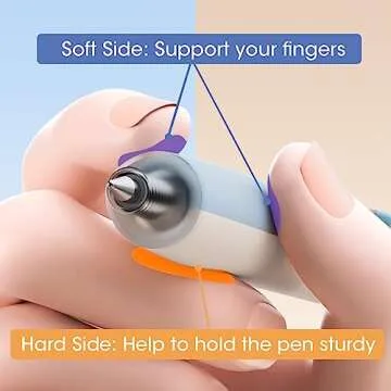 WRITECH Retractable Gel Ink Pens: 8ct Black Ink 0.5mm Extra Fine Point Tip Click Pen for Smooth Writ...