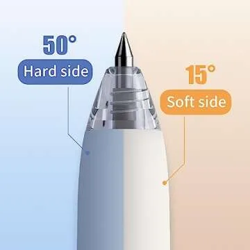 WRITECH Retractable Gel Ink Pens: 8ct Black Ink 0.5mm Extra Fine Point Tip Click Pen for Smooth Writing Journaling Drawing Note Taking Sketching No Bleed & Smear & Smudge Double Colors Duet-Grip