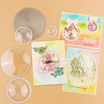 Briartw Round Domed Shaker Covers 40-Piece Set