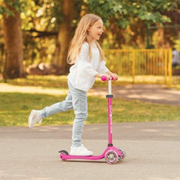 Globber Primo Pink Kids Kick Scooter Safe and Fun