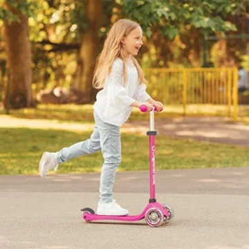 Globber Primo Pink Kids Kick Scooter Safe and Fun
