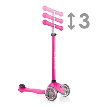 Globber Primo Pink Kids Kick Scooter Safe and Fun