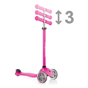 Globber Primo Pink Kids Kick Scooter Safe and Fun