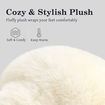 Cozyfurry Women’s Cross Band Slippers for Comfort and Style