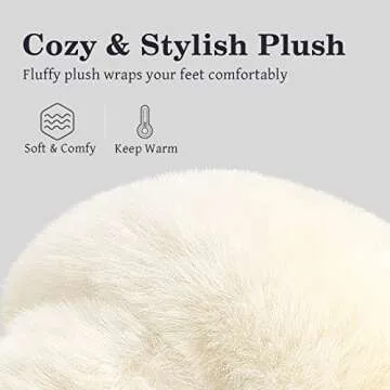 Cozyfurry Women’s Cross Band Slippers for Comfort and Style