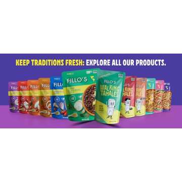 Fillo's Cuban Congri - Black Beans and Rice, Ready to Eat Rice with Beans, 8 oz Pk of 6, Gluten-Free, Preservative-Free, Microwavable Meals, Non-GMO, Vegan