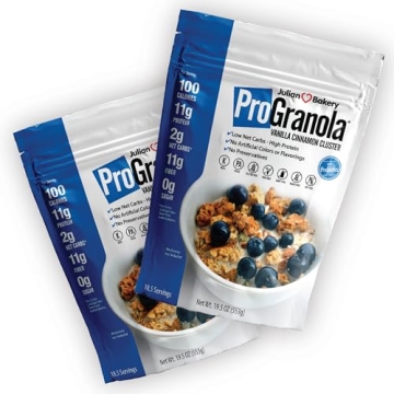 Julian Bakery ProGranola Cereal | Vanilla Cinnamon | 12g Protein | Paleo | 2 Net Carbs | Gluten-Free...