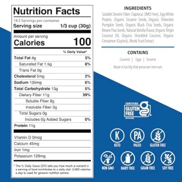 Enjoy Low Carb Julian Bakery ProGranola