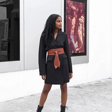 Stylish Earnda Obi Belt Wrap in Solid Colors for Women