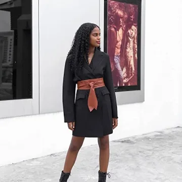 Stylish Earnda Obi Belt Wrap in Solid Colors for Women