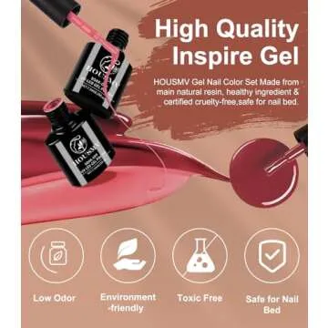 Jelly Gel Nail Polish Set for Vibrant DIY Nail Art