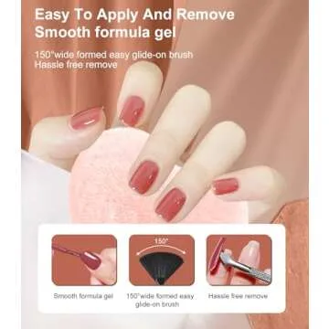 Jelly Gel Nail Polish Set for Vibrant DIY Nail Art