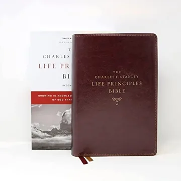 NKJV Charles F. Stanley Life Principles Bible - Comfort Print