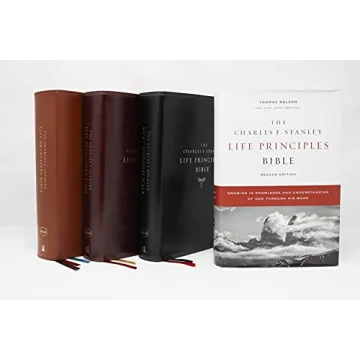 NKJV Charles F. Stanley Life Principles Bible - Comfort Print
