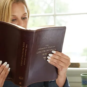 NKJV Charles F. Stanley Life Principles Bible - Comfort Print
