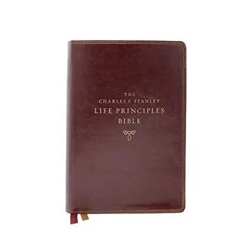 NKJV Charles F. Stanley Life Principles Bible - Comfort Print