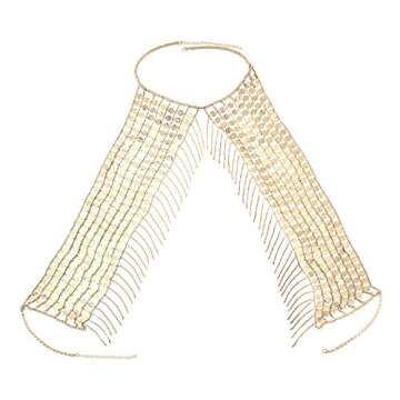 Ingemark Sexy Body Chain for Women in Gold and Silver