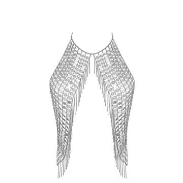 Ingemark Sexy Body Chain for Women in Gold and Silver