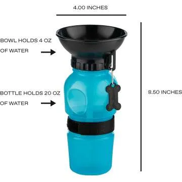 Dog Water Bottle for Travel - Hydration Made Easy