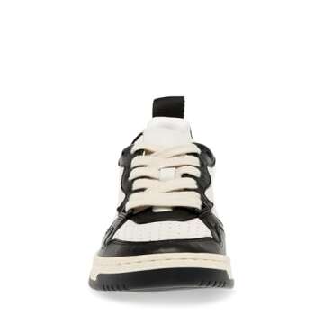 Steve Madden Women's Everlie Sneaker: Stylish Low Top Fashion Sneaker for Comfort and Trend
