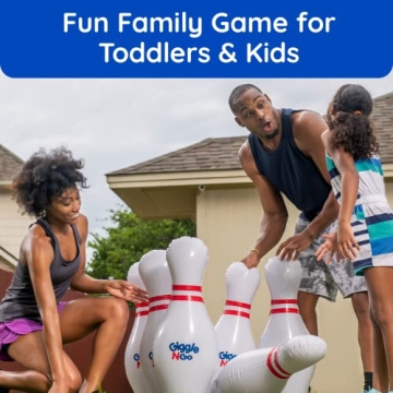 Giggle N Go Kids Bowling Set Fun Indoor Outdoor Games