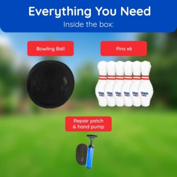 Giggle N Go Kids Bowling Set Fun Indoor Outdoor Games