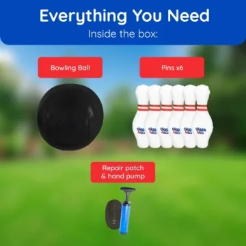 Giggle N Go Kids Bowling Set Fun Indoor Outdoor Games