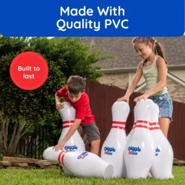 Giggle N Go Kids Bowling Set Fun Indoor Outdoor Games