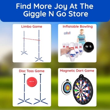 Giggle N Go Kids Bowling Set Fun Indoor Outdoor Games