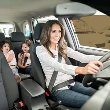 Safety 1st 2-Pack Static Cling Side Automotive Window Sunshades, Baby Car Sun Shade, Universal Glare...