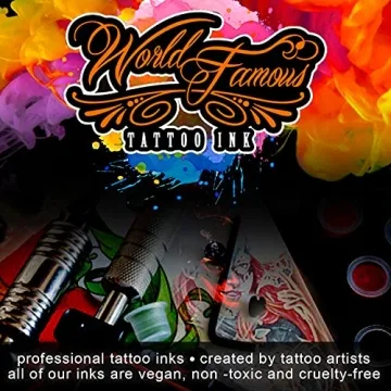 Vegan Tattoo Ink Bundle with Pastel & Simple Colors