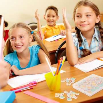 RSTYLE 60PCS Back to School Mini Erasers for Kids